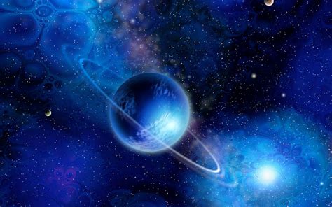 Galaxy Theme Of Planets Wallpapers On Wallpaperdog