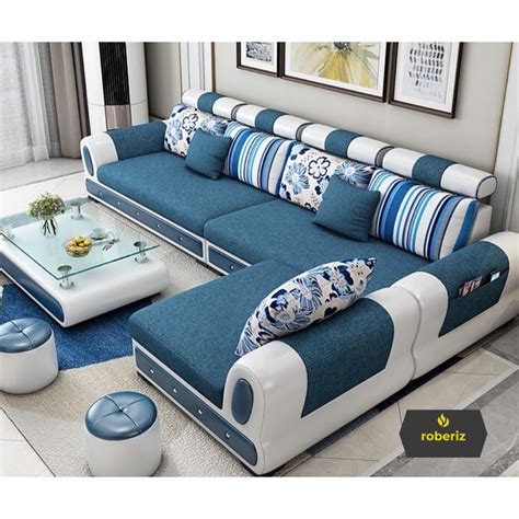 L12 Sofa Minimalis Modern Ruang Tamu Shopee Indonesia