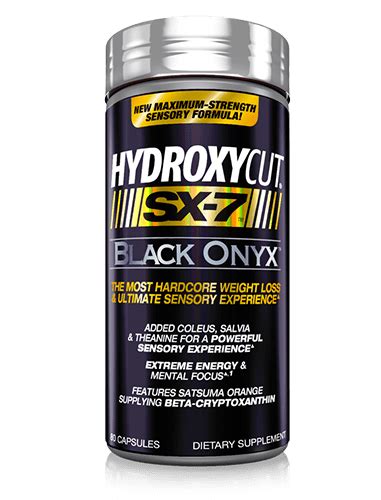 It contains some pretty standard ingredients such as green coffee bean extract and caffeine anhydrous. Hydroxycut SX7 Black Onyx Review | Best Fat Burner 2017