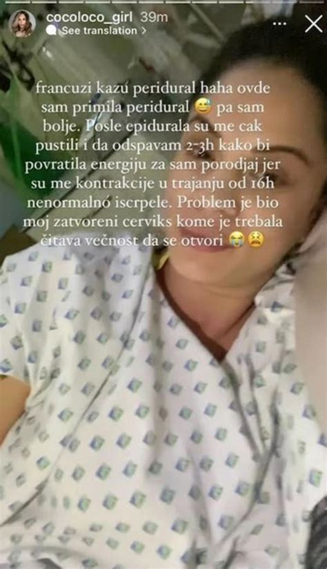 Porodila Se BivŠa Djevojka SaŠe KovaČeviĆa Udala Se Za Francuza A