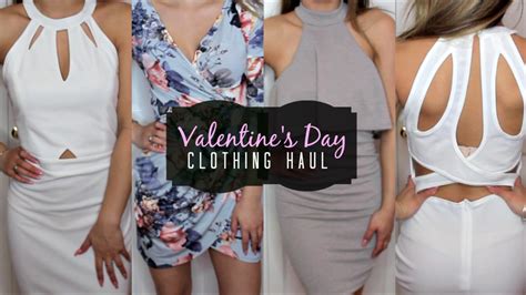 Valentines Day Clothing Haul Fashion Nova Youtube