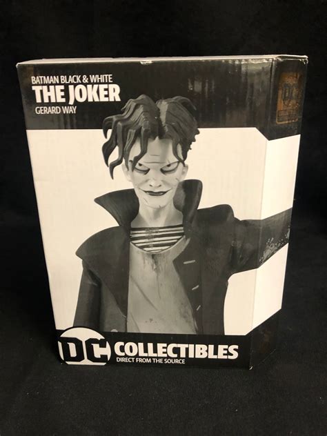Dc Collectibles Batman Black And White The Joker Resin Statue By Gerard Way
