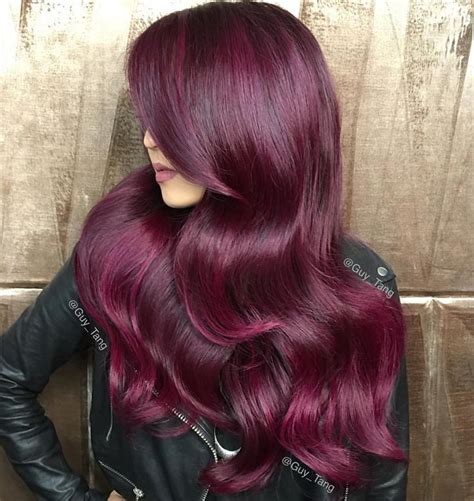 Image Result For Reddish Purple Hair Hair Color Plum Burgundy Hair