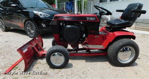 1991 Toro Wheel Horse 520h Lawn Tractor In Sterling Ne Item Hx9437