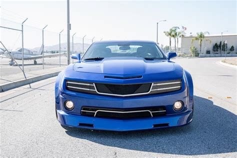 Tuningcars Forgiato Wide Body Camaro Shows Up In Blue