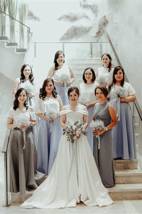 Dusty Blue And Gray Wedding Motif Philippines Wedding Blog