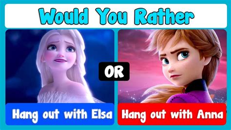would you rather disney princess edition youtube