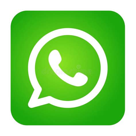 Whatsapp Logo Icon Vector With Gradient Design Illustration Editorial