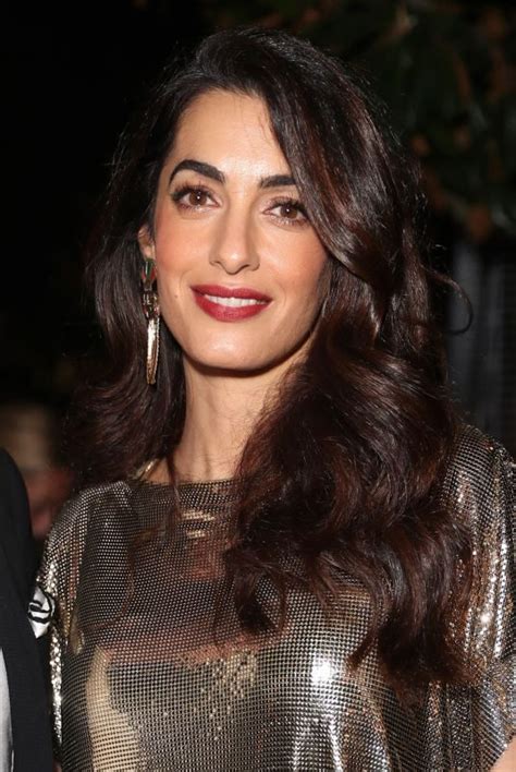 Clooney also promotes freedom of speech and journalism through the clooney foundation for the text of amal clooney's acceptance speech is below: Amal Clooney - Page 2 - HawtCelebs