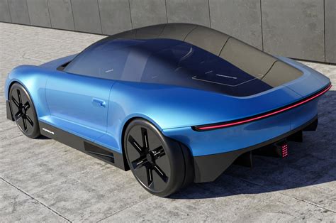 Electric Porsche 911 Concept Looks Pretty In Panoramic Glass Windshield