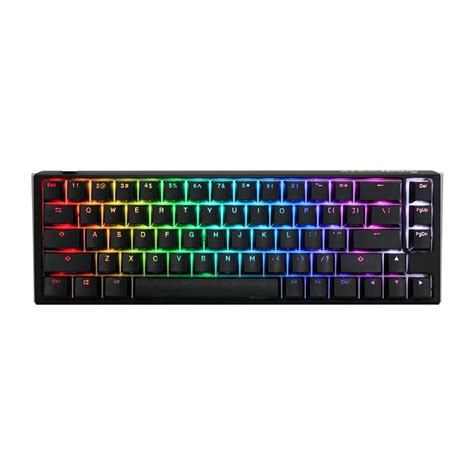 Ducky One Sf Rgb Hot Swappable Mechanical Keyboard Cherry Mx Clear Dkon St Wuspdclawsc