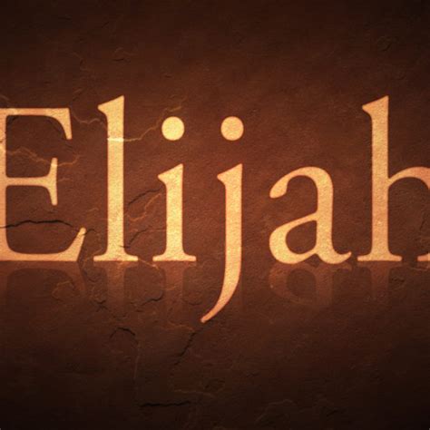 Elijah Why Are You Here — Grace Loves You
