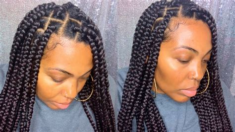 How can we prevent the electrification of our hair. How To Box Braid Like A Pro Using New Pre stretched Ex Tex ...