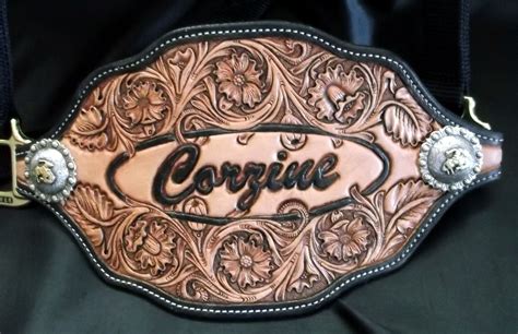 Hand Made Custom Leather Bronc Halters By Double U Leather