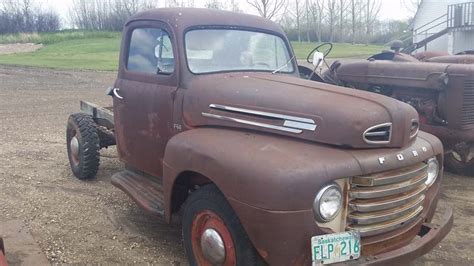 1948 Ford Truck 1 Ton Cab And Chasse Bodnarus Auctioneering