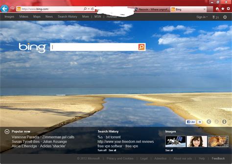 New Bing Home Page Microsoft Windows Discussion