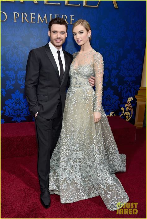 Photo Lily James Richard Madden Cinderella Reunite 05 Photo 4478795