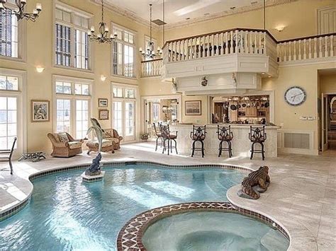 Indoor Pool Luxury Homes House Home