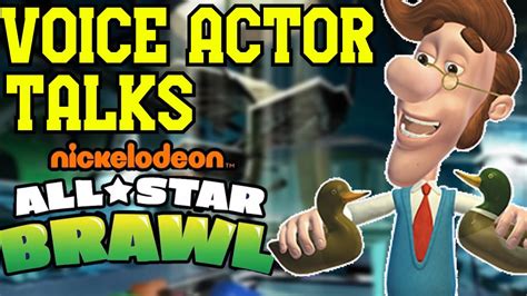 Hugh Neutrons Voice Actor Talks Nickelodeon All Star Brawl Youtube
