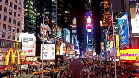 Times Square Hd Wallpaper Wallpapersafari