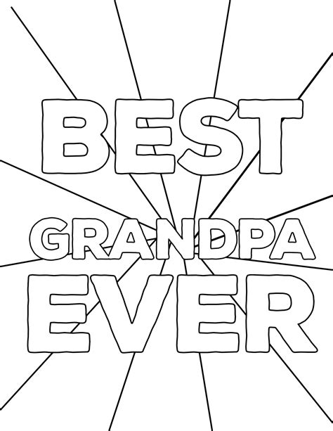 I love you grandpa coloring page | free printable coloring pages. Happy Father's Day Coloring Pages Free Printables - Paper ...