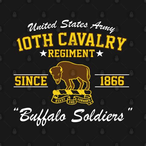 Us Army 10th Cavalry Regiment 10th Cavalry Regiment Long Sleeve T