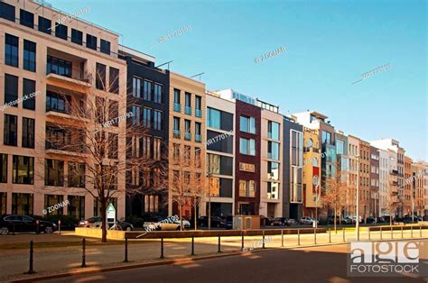 Modern Apartment Buildings Berlin Germany Stock Photo Picture And