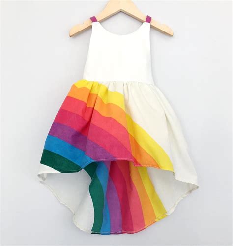 3affordable Kids Rainbow Dresses Women Style