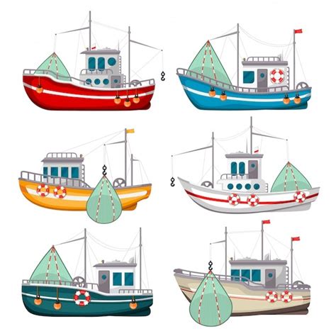 Free SVG Svg Fishing Boat 4262+ File for Silhouette