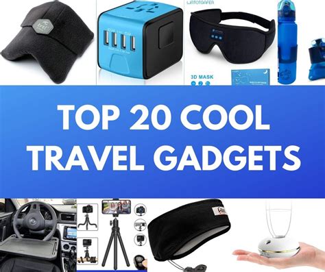 Top 20 Cool Travel Gadgets Fonts Home