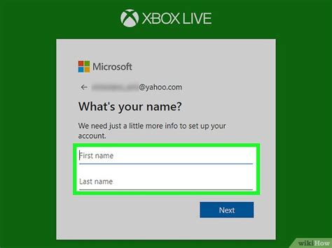 Einen Xbox Live Account Einrichten Wikihow