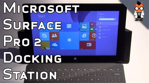 Microsoft Surface Pro 2 Hands On Look At Dockingstation Youtube