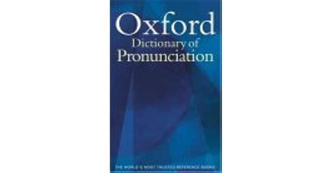 Oxford Dictionary Of Pronunciation For Current English By Clive Upton