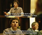 The Social Network (2010) ~ Movie Quotes | Social network movie, Movie ...