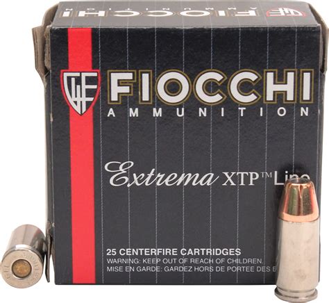 Fiocchi Ammunition Fiocchi Centerfire Pistol 9mm Ammo 147 Grain Xtpl