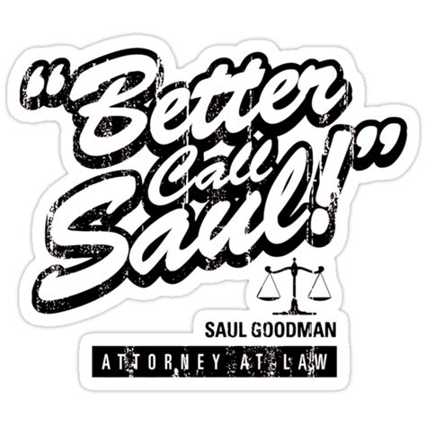 Better Call Saul Breaking Bad Stickers By Tvdesigns Redbubble