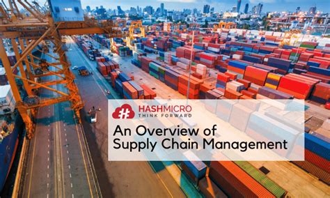 An Overview Of Supply Chain Management Hashmicro Blog