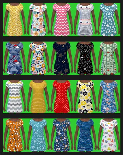 Get Together Dress For Kids Recolors At Annetts Sims 4 Welt Sims 4