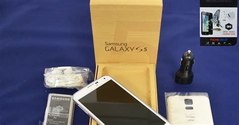New Samsung Galaxy S5 Sm G900v 16gb White Verizon Network Unlocked