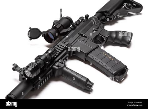 Us Army Spec Ops M4a1 Custom Build Assault Carbine With Risras Red