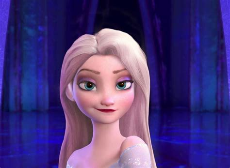 Elsa With Different Hair