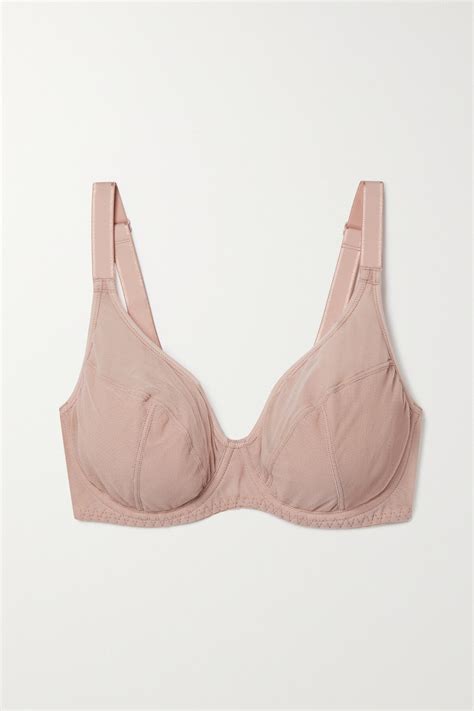 Cosabella Soire Confidence Mesh Underwired Soft Cup Bra Pink