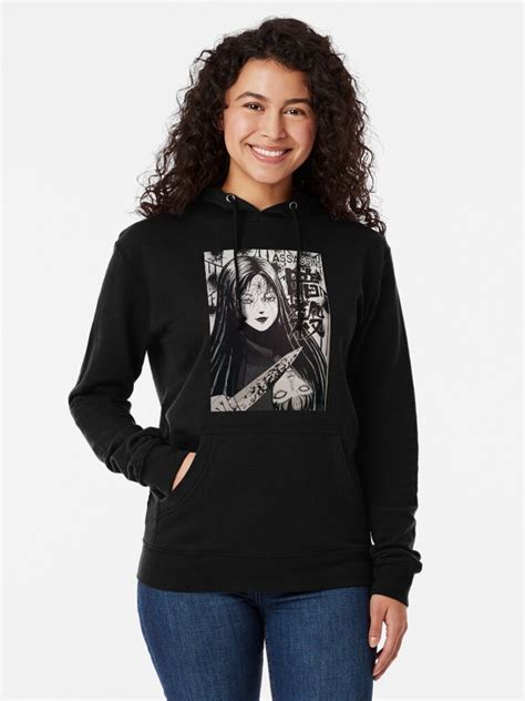 Junji Ito Assassins Clothing And Accessories Lightweight Hoodie By