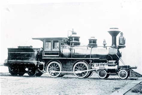 4 4 0 Locomotive Probably Built By Baldwin Two Axle Tender Is Unusual