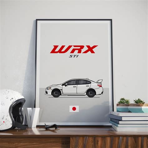 Subaru Wrx Poster Subaru Wrx Subaru Sti Subaru Poster Etsy Subaru