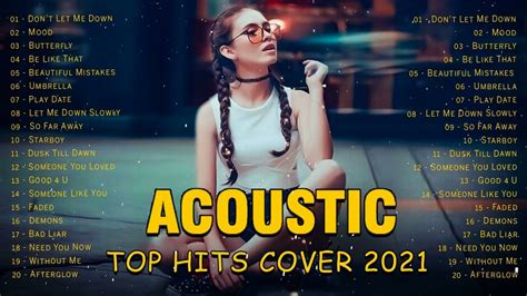 Top Hits Acoustic Love Songs Cover 2022 Best English Acoustic Cover