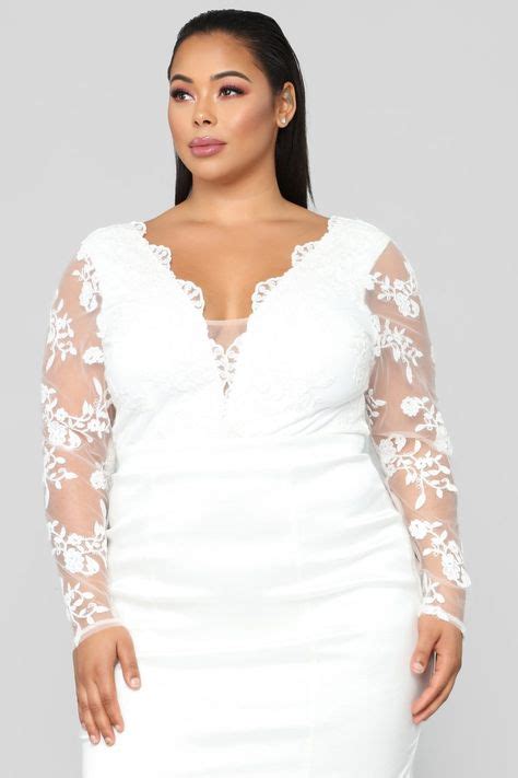 Macy Lace Gown White Plus Size Cocktail Dresses Plus Size Formal Dresses Lace Gown