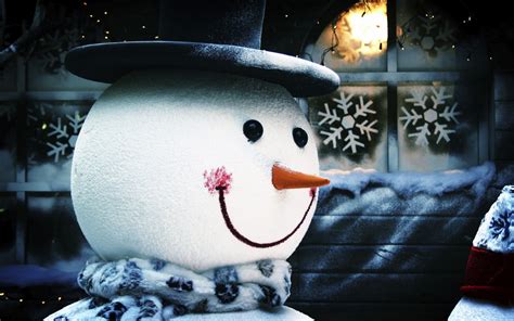 Photography Snowman Hd Wallpaper