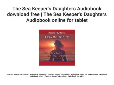 The Sea Keepers Daughters Audiobook Download Free The Sea Keepers Daughters Audiobook Online