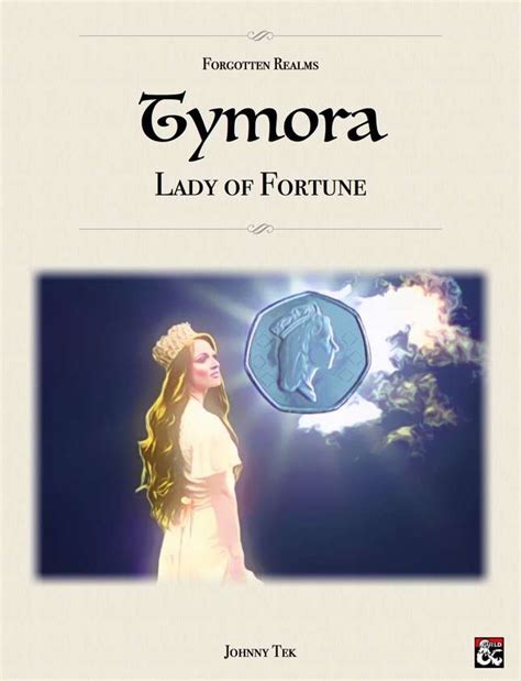 Tymora Lady Of Fortune Forgotten Realms 5e Dungeon Masters Guild